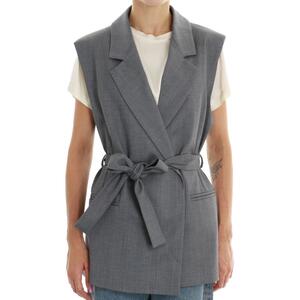 GILET GESSATO GRIGIO